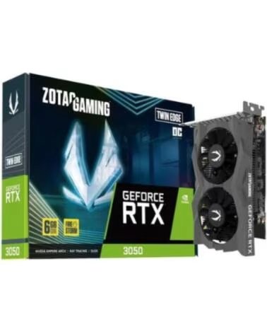 ZOTAC Tarjeta grafica rtx 3050 twin edge oc 6gb