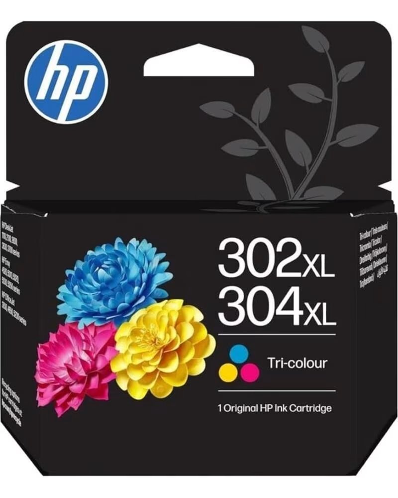 HP Cartucho tinta 302xl - 304xl tricolor