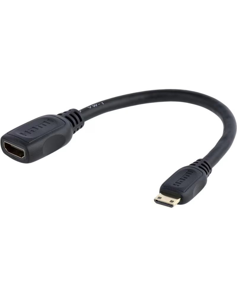 STARTECHCOM Cable mini hdmi a hdmi startech 0 125m - macho - hembra - negro