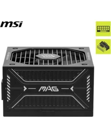 MSI Fuente alimentacion mag a750gls pcie5 gaming atx 750w