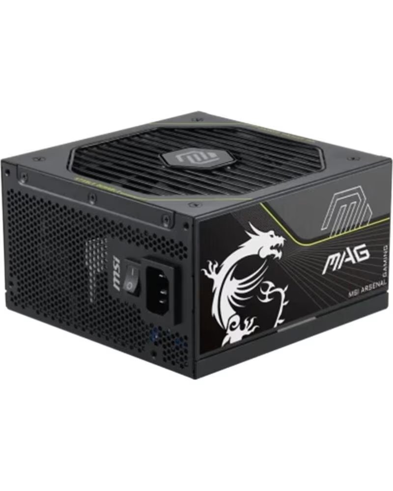 MSI Fuente alimentacion mag a1200pls pcie5 gaming atx 1200w