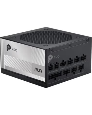 MSI Fuente alimentacion pro a1000pl pcie5 gaming atx 1000w