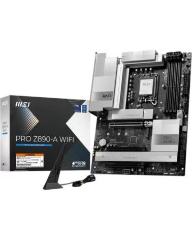 MSI Placa pro z890 - a wifi atx lga 1851 - 4x ddr5