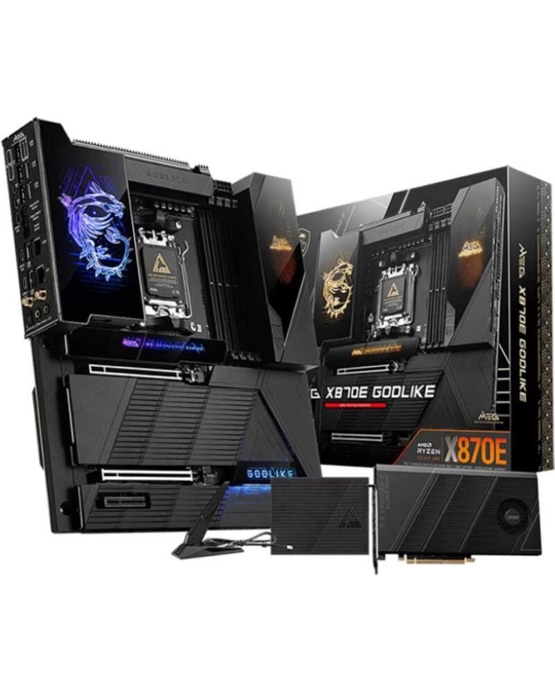 MSI Placa meg x870e godlike e - atx am5 - 4x ddr5