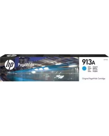 HP Cartucho tinta 913a f6t77ae cian