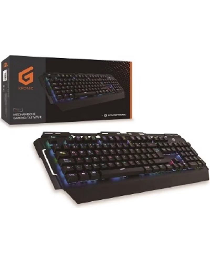 CONCEPTRONIC Teclado gaming kronic01es mecanico rgb usb 8 teclas programables