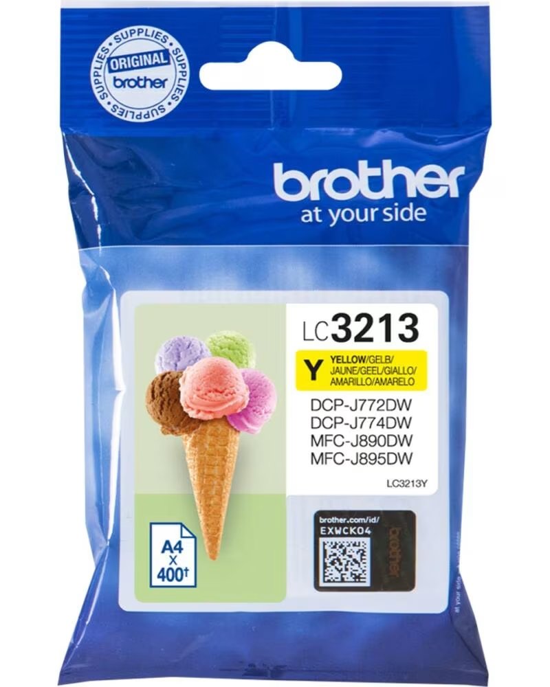 BROTHER Cartucho de Tinta Original LC-3213Y- Amarillo