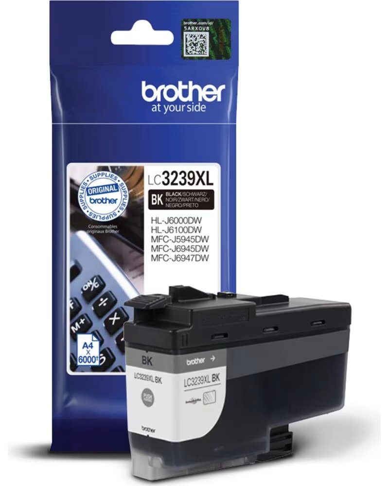 BROTHER Cartucho tinta lc3239xlbk negro 6000 paginas