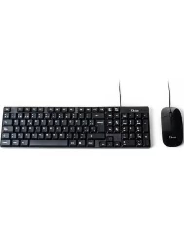 L - LINK Kit teclado raton ll - kb - 816 - combo usb negro