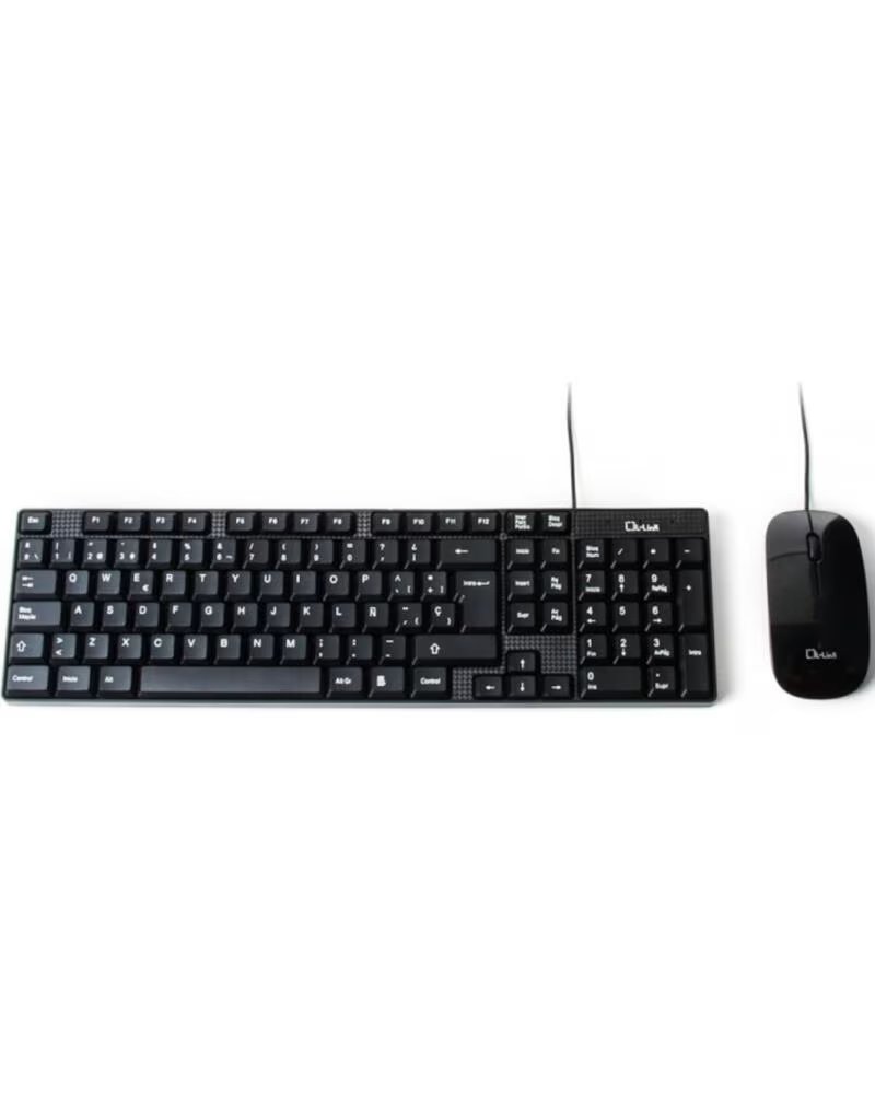 L - LINK Kit teclado raton ll - kb - 816 - combo usb negro