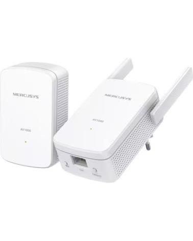 MERCUSYS Kit de repetidores wifi mp510 kit av1000 gigabit - 300mbps - pack 2 unidades