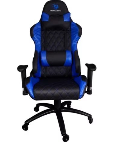 COOLBOX SILLA GAMING DEEPCOMANDID II AZUL Y NEGRA