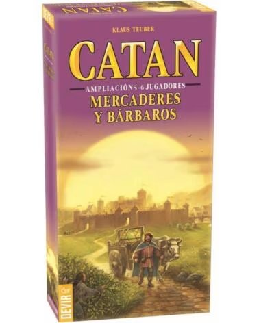 DEVIR Juego de mesa catan mercaderes y barbaros 5 - 6 jugadores
