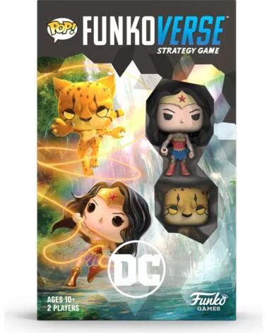 FUNKO Juego de mesa verse dc edicion 102 wonder woman cheetah ingles