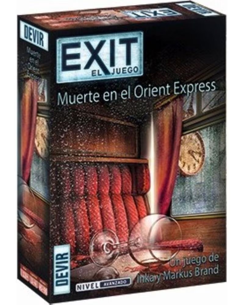 DEVIR Juego de mesa exit 8 muerte en el orient express