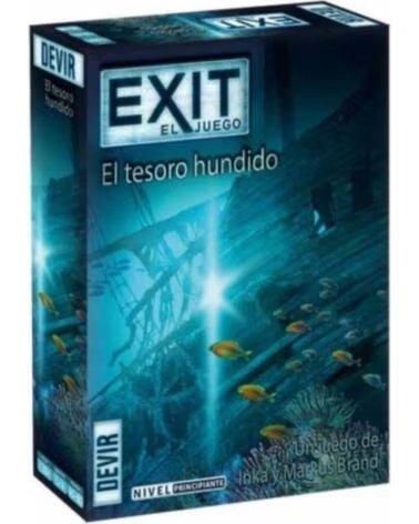 DEVIR Juego de mesa exit 7 el tesoro hundido