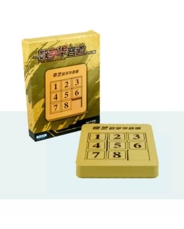 QIYI Juego de ingenio slice mini klotski numerico magnetico