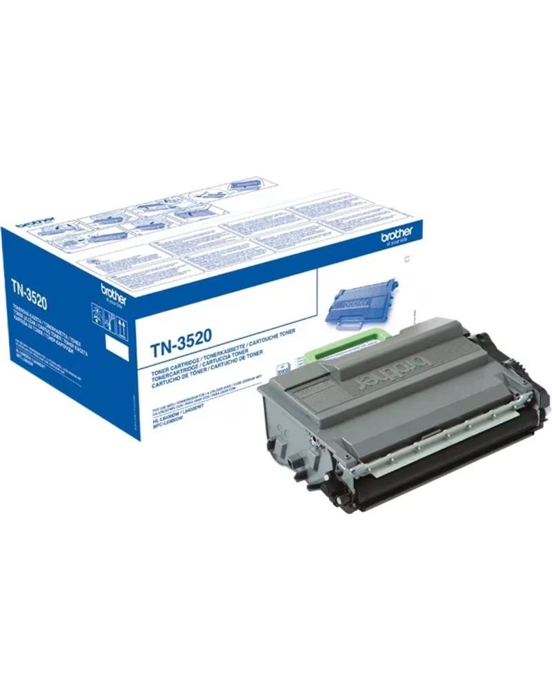 BROTHER Toner tn3520 negro 20000 paginas