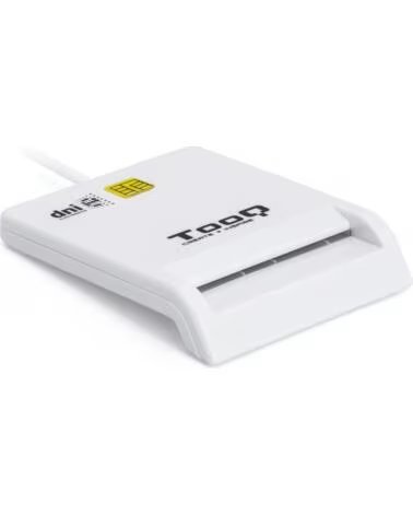 TOOQ Lector de tarjetas dni tqr - 210w usb 2 0 blanco