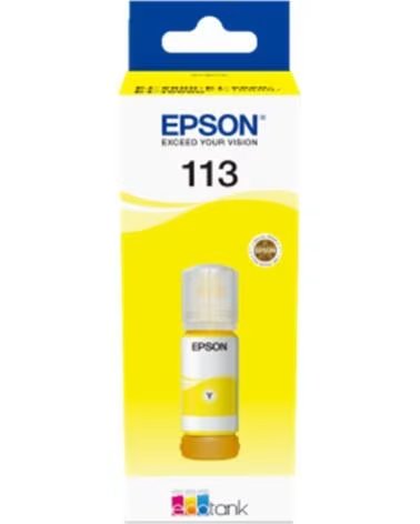EPSON Cartucho tinta 113 ecotank pigment c13t06b440 amarillo ink bottle