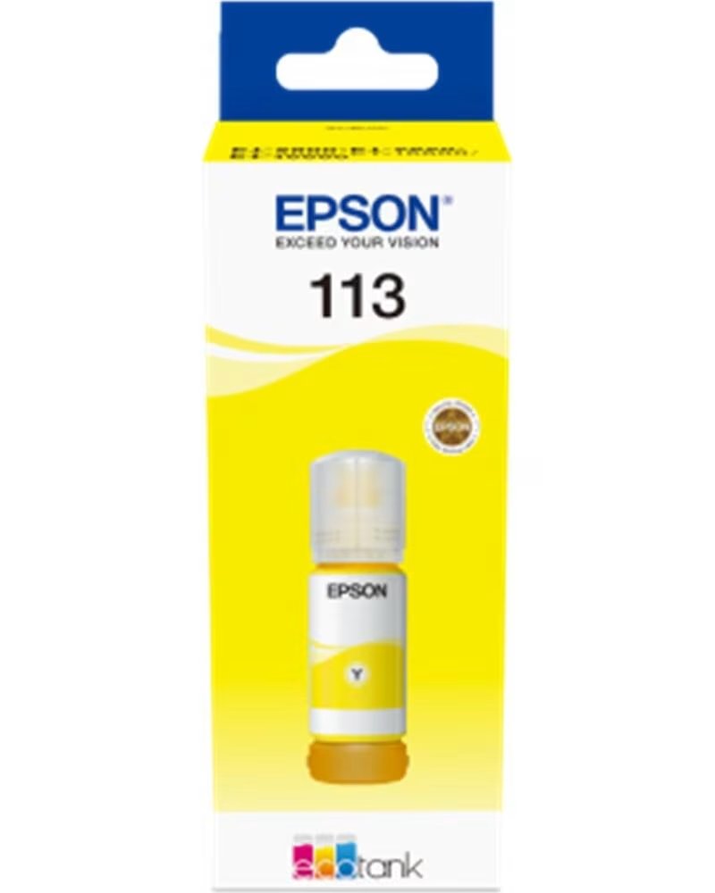 EPSON Cartucho tinta 113 ecotank pigment c13t06b440 amarillo ink bottle