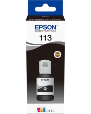 EPSON Cartucho tinta 113 ecotank pigment c13t06b140 negro ink bottle