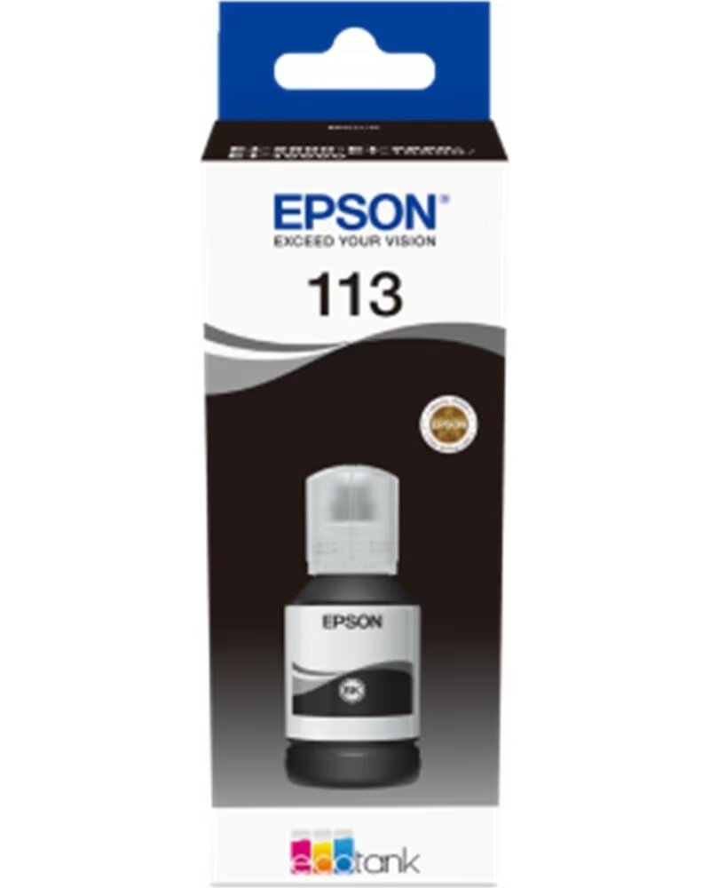 EPSON Cartucho tinta 113 ecotank pigment c13t06b140 negro ink bottle
