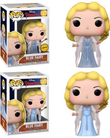 FUNKO pop disney pinocchio hada azul opcion chase 51535