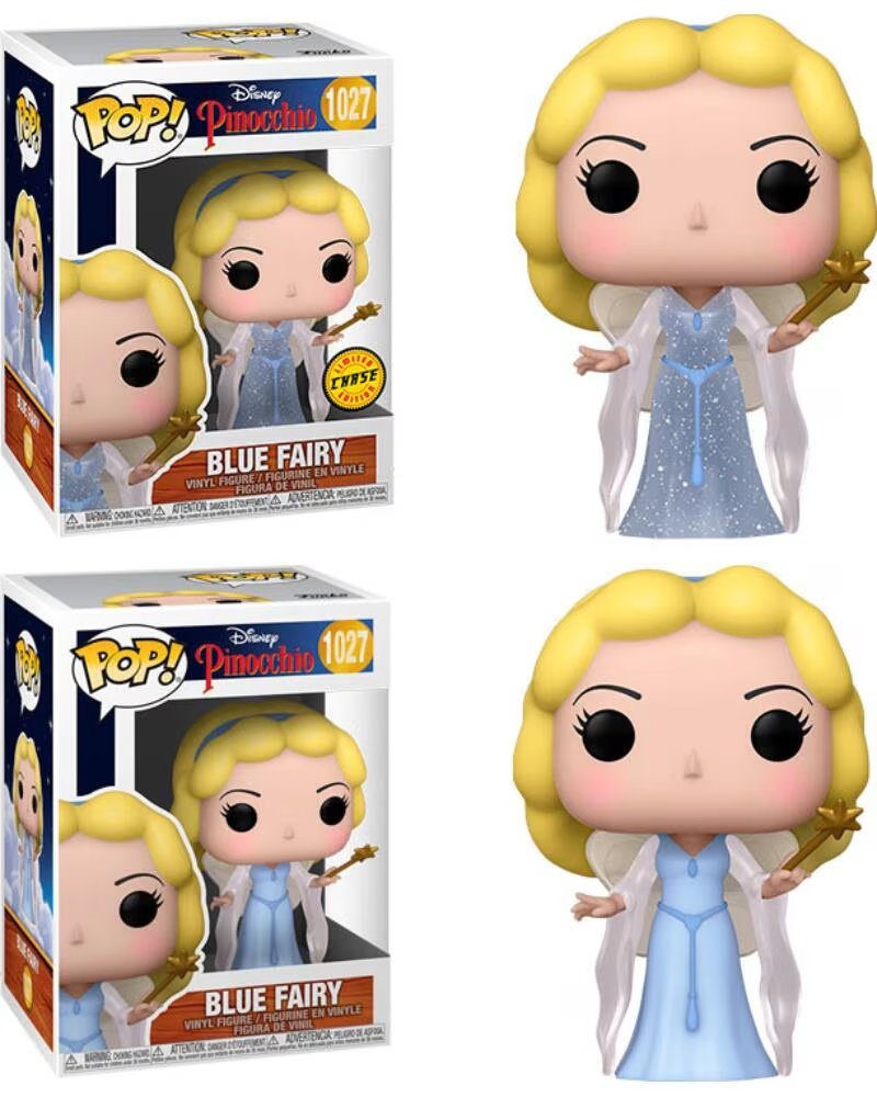 FUNKO pop disney pinocchio hada azul opcion chase 51535