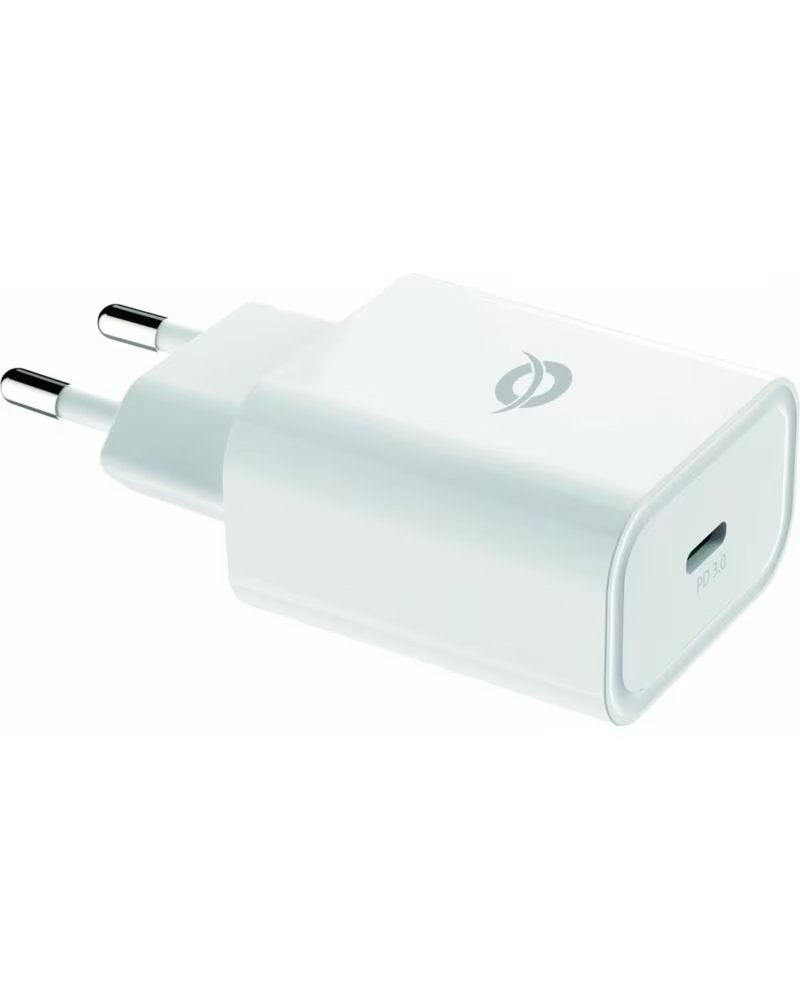CONCEPTRONIC Cargador pd 20w 1 x usb tipo c blanco