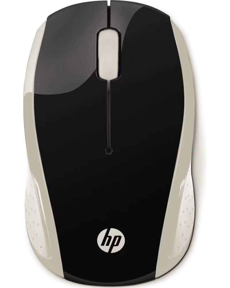 HP Raton inalambrico wireless 200 negro - oro