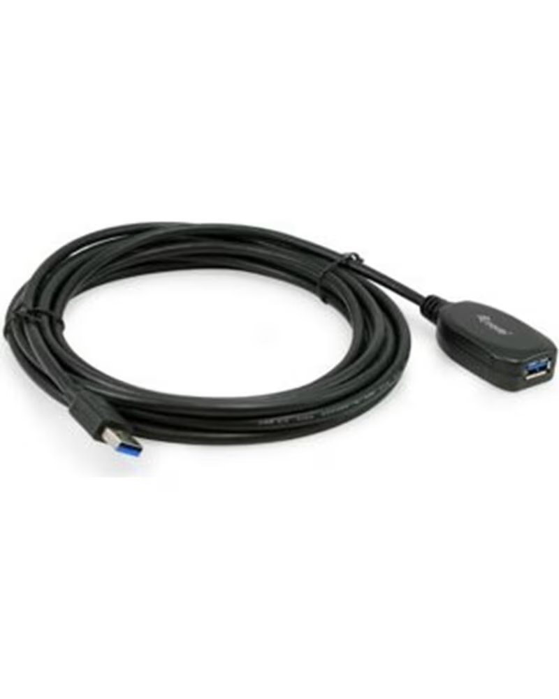 EQUIP Cable alargador usb 3 0 a usb 3 0 macho - hembra 5m negro