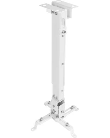 TOOQ Soporte de proyector de techo pj2012t - w blanco distancia 130 - 650 mm