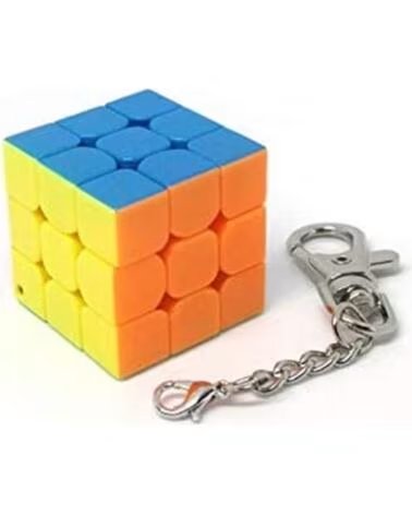 GAN Cubo de rubik mofang jiaoshi llavero mini 3 5cm