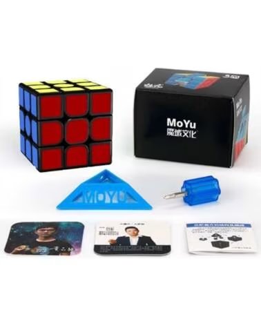 GAN Cubo de rubik moyu meilong 3x3 magnetico negro