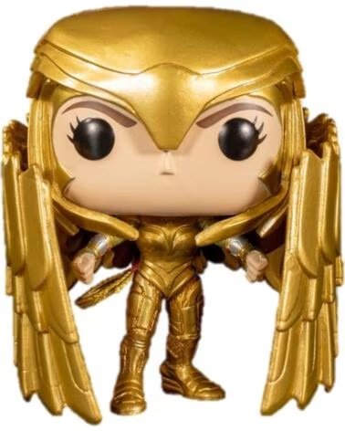 FUNKO pop dc wonder woman 1984 wonder woman traje dorado efecto metalico exclusivo 46659