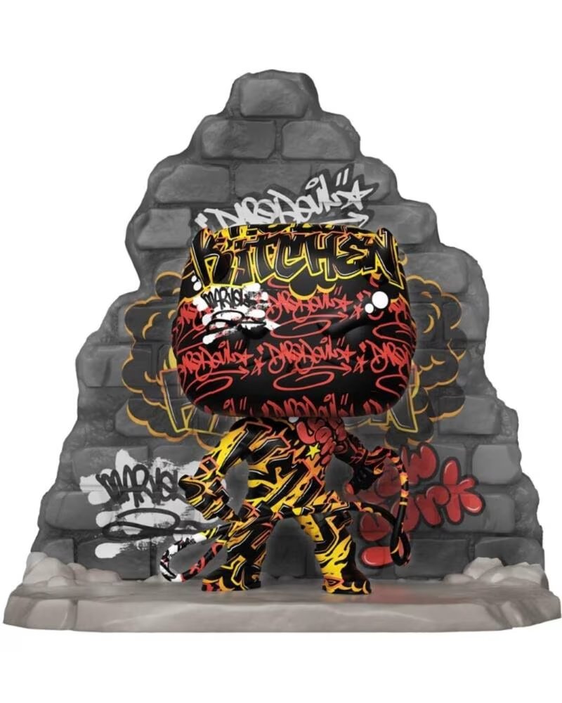 FUNKO pop deluxe marvel daredevil efecto graffiti deco exclusivo 49634