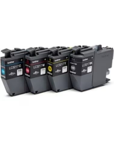 BROTHER Cartucho de Tinta Original LC3217VAL- Multipack- Negro- Cian- Magenta- Amarillo