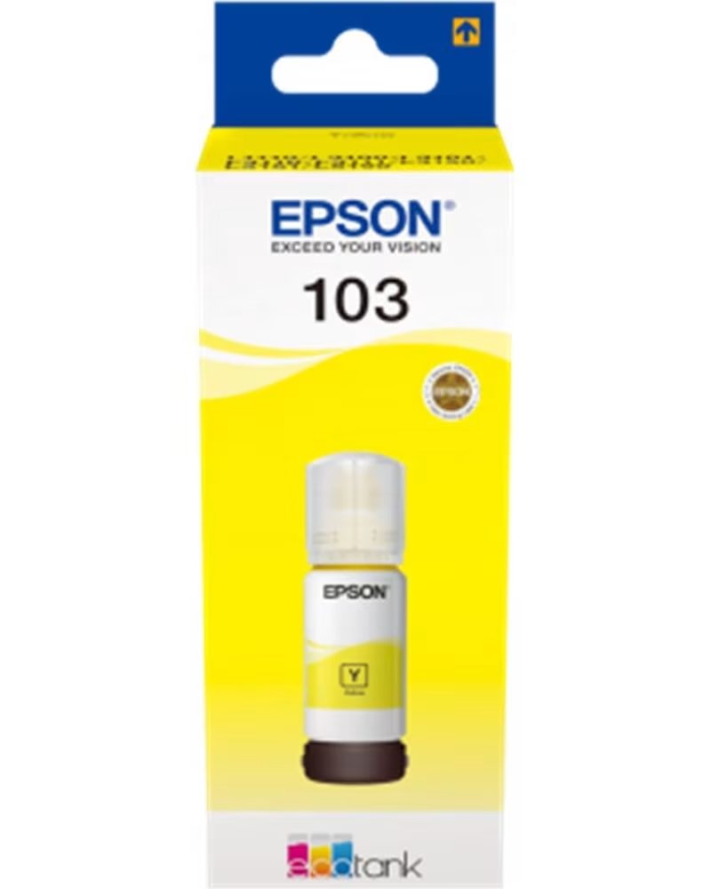 EPSON Cartucho ecotank 103 amarillo ink botella para l3110 - l3150 - l3111 - l3151