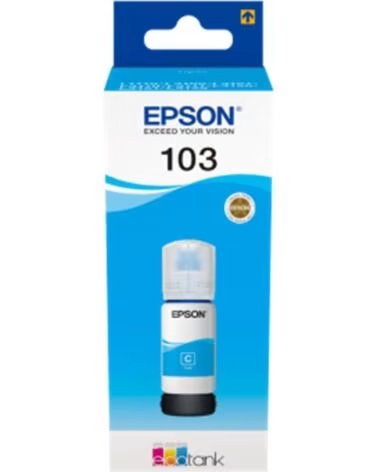 EPSON Cartucho ecotank 103 cian ink botella para l3110 - l3150 - l3111 - l3151
