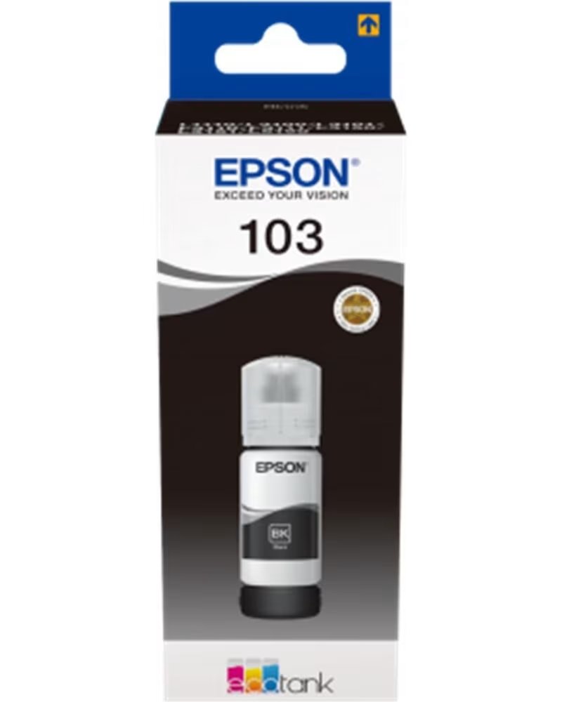 EPSON Cartucho ecotank 103 negro ink botella para l3110 - l3150 - l3111 - l3151