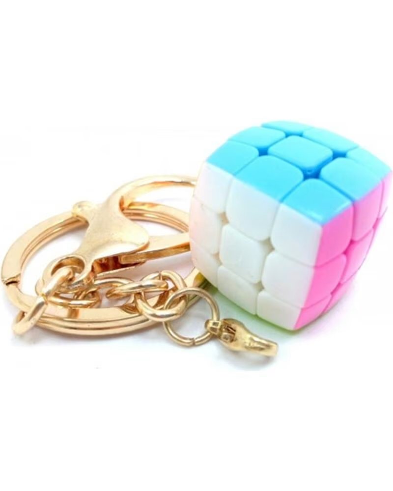 SHENGSHOU Cubo de rubik yj mini 2cm 3x3 con llavero