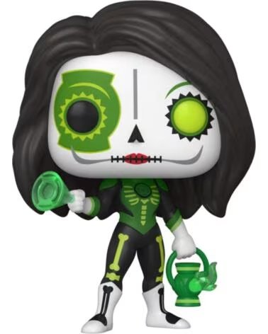 FUNKO pop dc halloween calaveras mexicanas linterna verde 57415