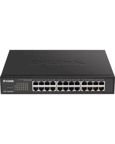 DLINK Switch d - link 24 puertos 10 - 100 - 1000 gestionable poe 12puertos