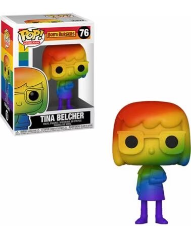 FUNKO pop animacion dia del orgullo tina belcher arcoiris 56981