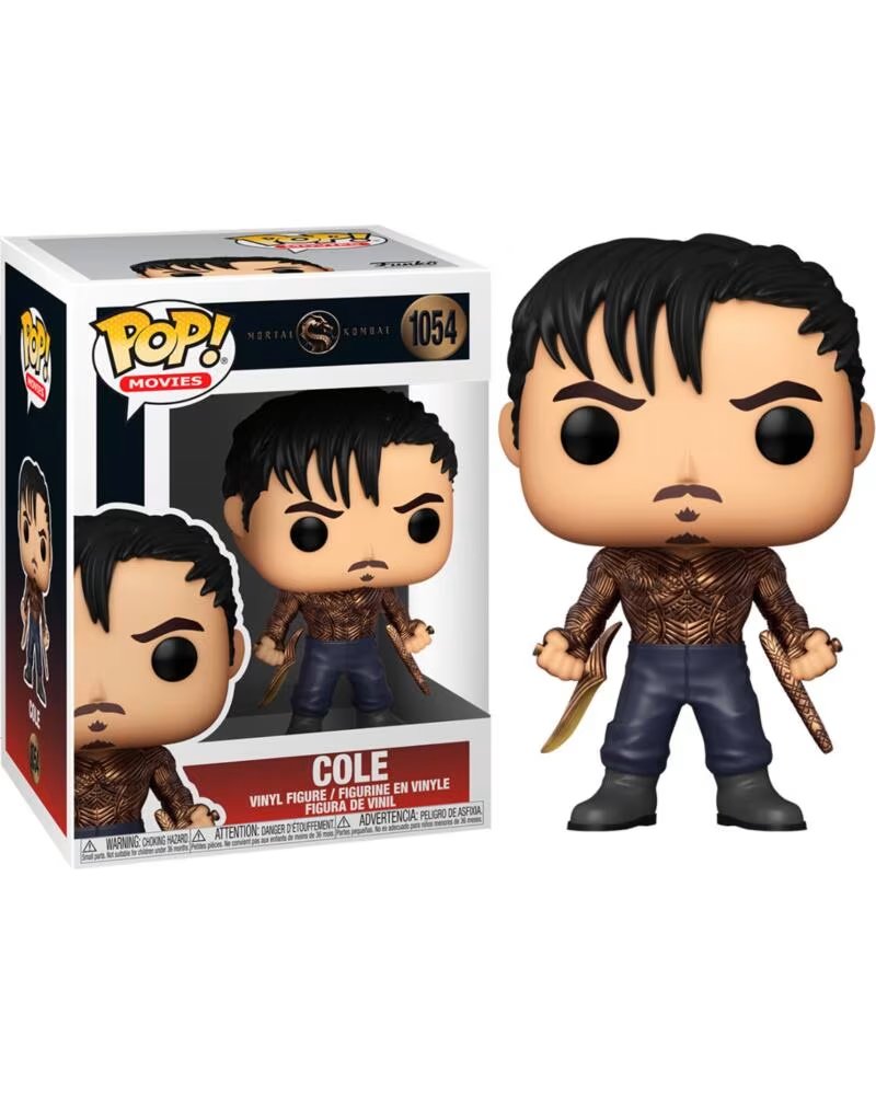 FUNKO pop mortal kombat cole young efecto metalico 53850