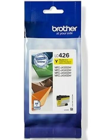 BROTHER Cartucho de Tinta Original LC426Y- Amarillo
