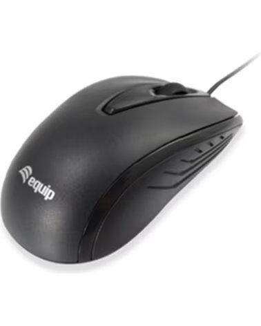 EQUIP Mouse raton compact life optico usb 1000 dpi negro