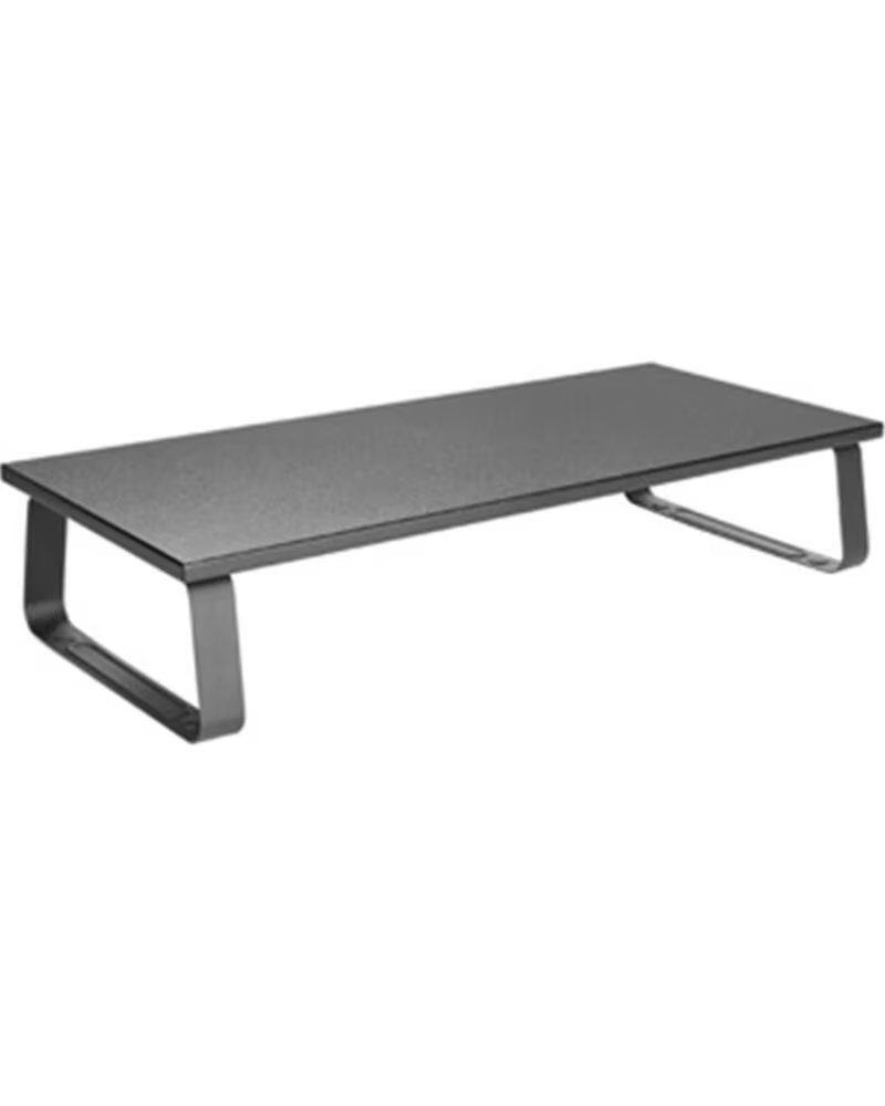 EQUIP Soporte sobremesa para monitor acero negro