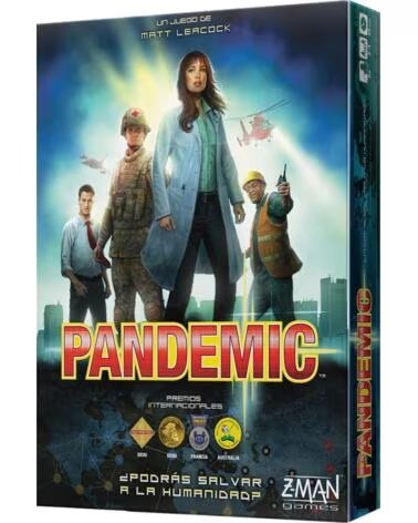 ASMODEE Juego de mesa pandemic pegi 8